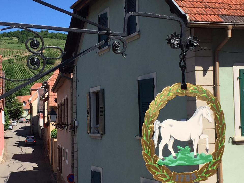 Auberge Du Cheval Blanc Depuis 1785 Westhalten Εξωτερικό φωτογραφία